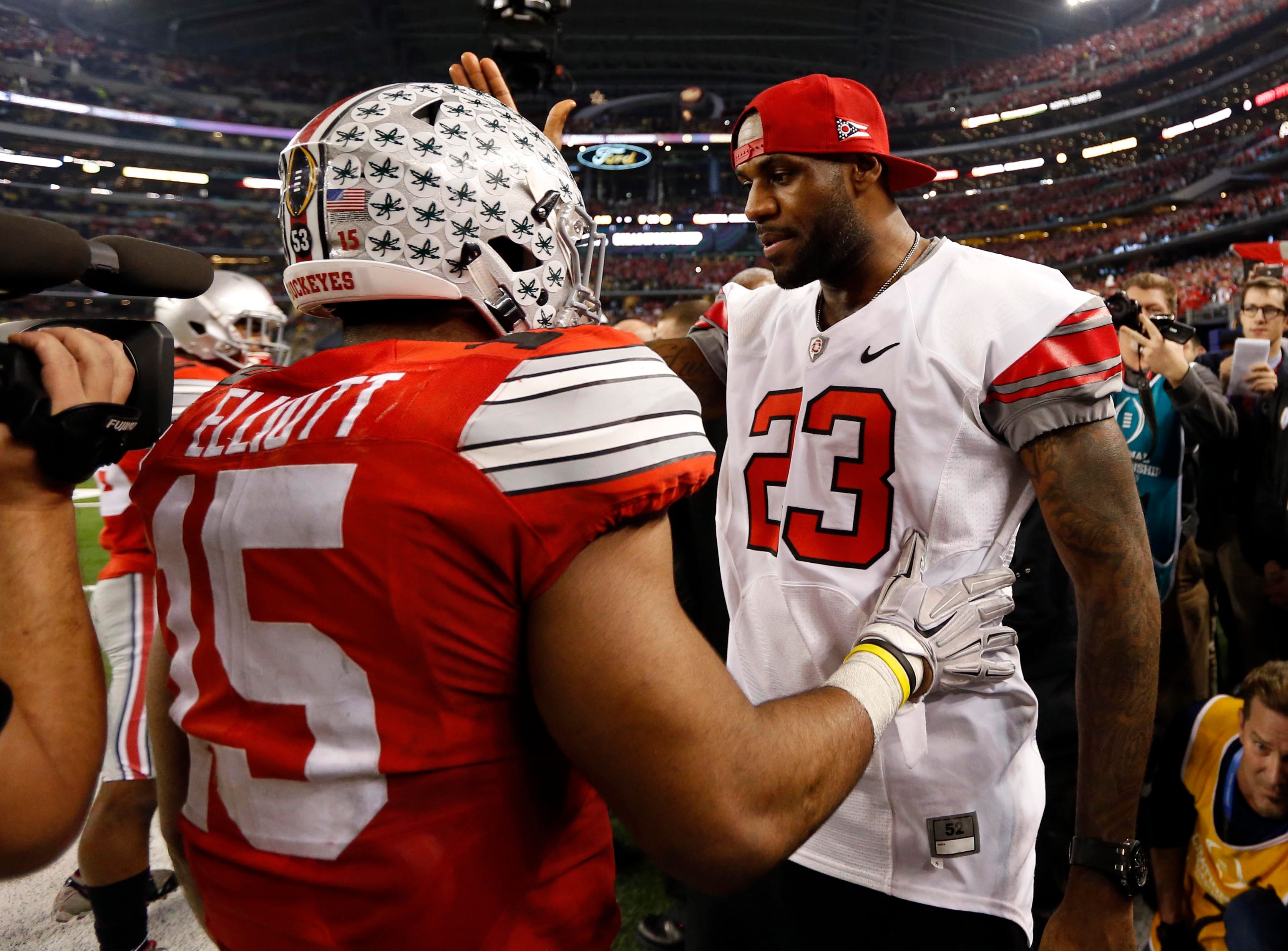 lebron james ohio state jersey